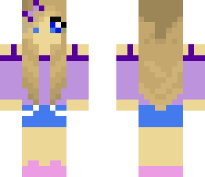 purple girl