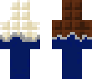 white and dark chocolate bar