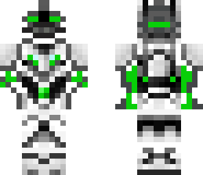 green robot