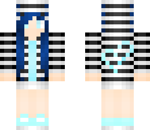 striped hoodie girl