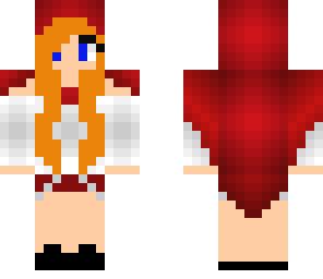 cloaked girl
