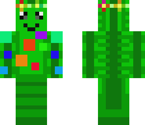 rainbow flower dinosaur