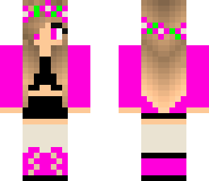 pink farm girl