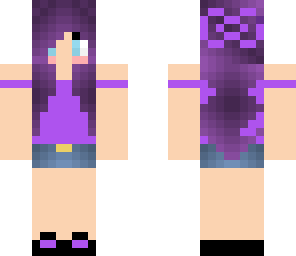 cute purple gurl
