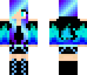 blue fire girl