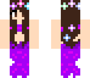 purple mermaid love