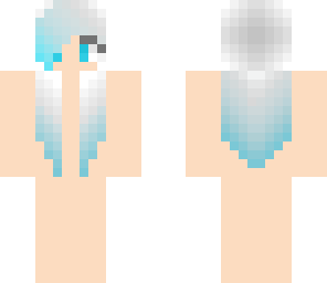 blue dip-dye
