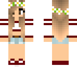 flower crown girl