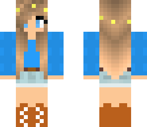 danielle blue stripes