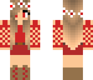 pretty red dress