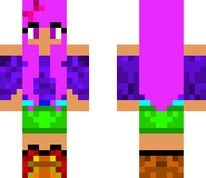 rainbow coloured girl