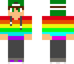 rainbow hoodie
