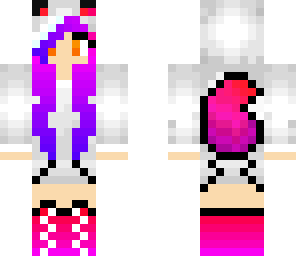 gradient fox girl