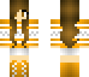 orange sweater girl