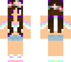 spring time cute girl