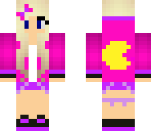 pac-man girl edited