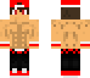 red teen boy