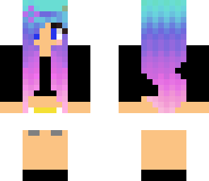 ombre hair girl