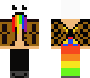 cowboy rainbow barf guy