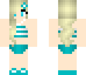 turquoise beach girl