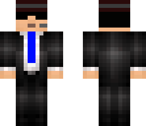 business man fedora | Minecraft Skin