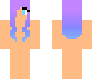 purple to blue hair base