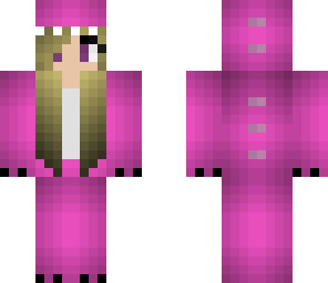 pink dino girl