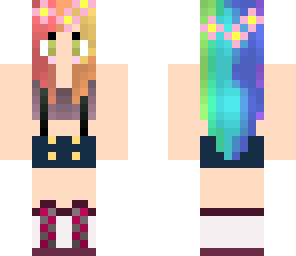 cute rainbow girl