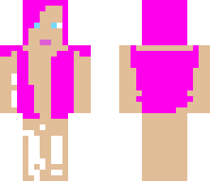 pink hair template