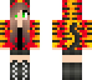 flame girl