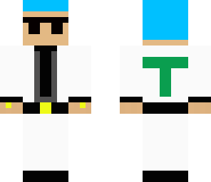 white suit with a twist