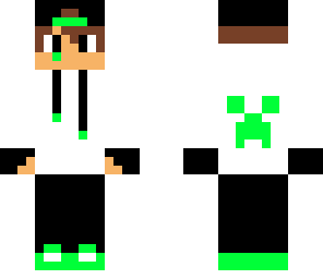 creeper gamer boy