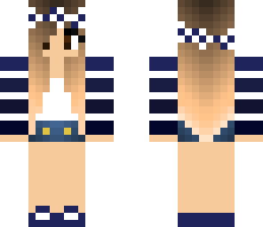 blue preppy girl edit