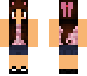 pink cat girl
