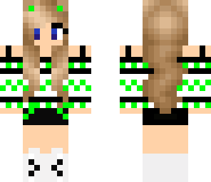 green sweater girl