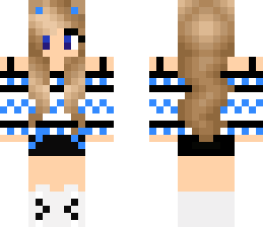 blue sweater girl
