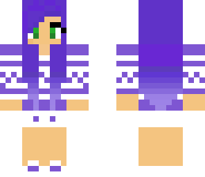 purple girl