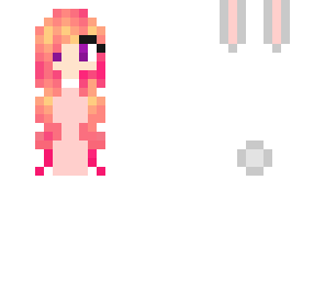 fluffy bunny girl