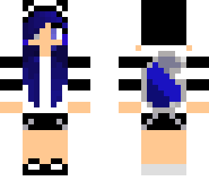 blue fox hoddy girl