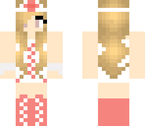 red and white nurse
