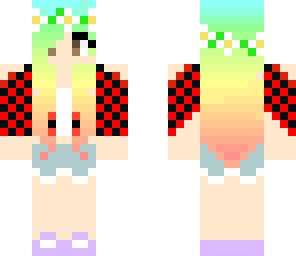 rainbow girl