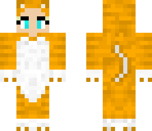 girl in a cat onesie