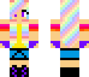 rainbow girl plz like
