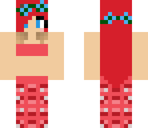 red mermaid