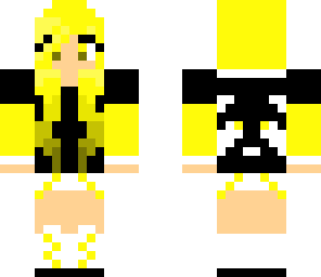 yellow panda girl
