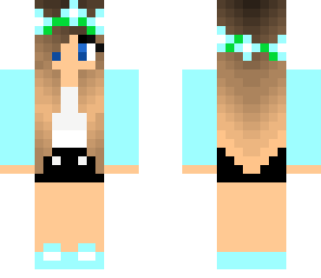 blue tumblr girl
