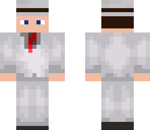 white suit