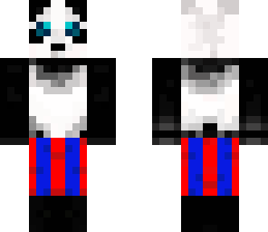 panda in watersuit
