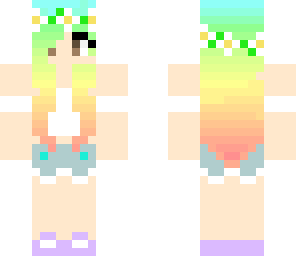 edited rainbow girl