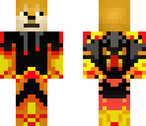 fiery doge